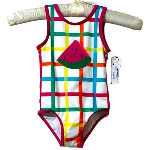 Harper Canyon Swimwear 3D Pop One Piece Swimsuit Size 2